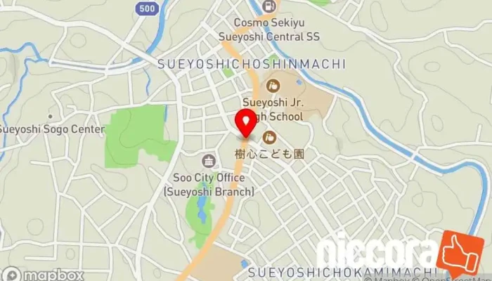 の地図 曽於市  で 曽於市