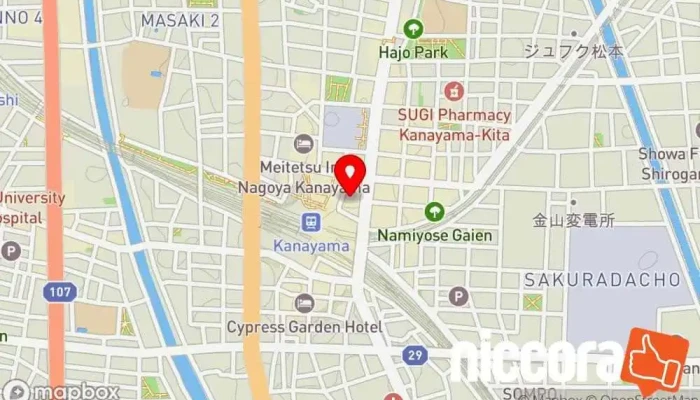 の地図 【※持込不可】パソコン修理・データ復旧・ITサポート「ニュート」 金山店 パソコン修理店 で 名古屋市