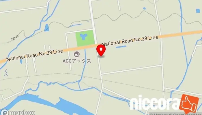 の地図 赤平開発㈱ 建設会社 で 赤平市