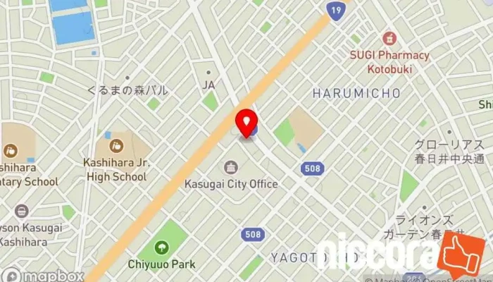 の地図 春日井商工会議所 商工会議所 で 春日井市