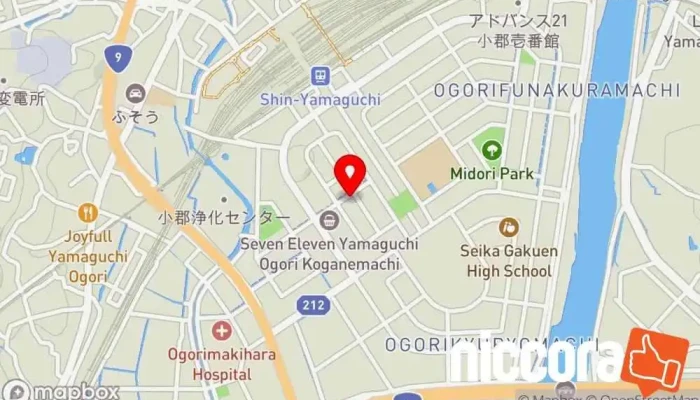 の地図 大日本ダイヤコンサルタント（株） 山口事務所 コンサルタント で 山口市