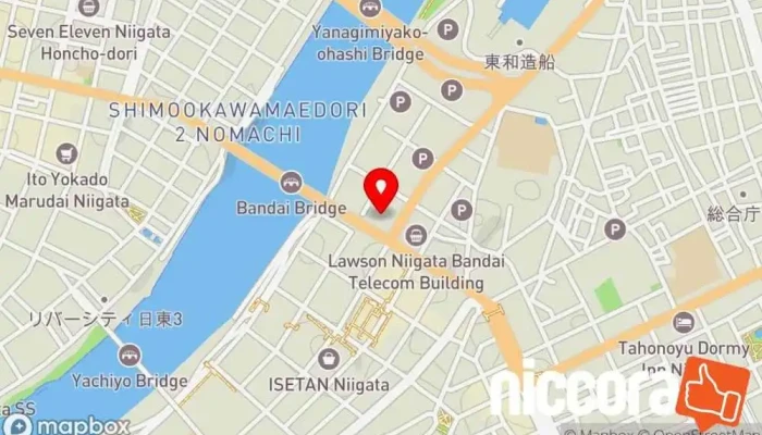の地図 東京アプリケーションシステム(株) ソフトウェア企業, IT コンサルタント, コンピュータ セキュリティ業, コンピューター サポート、サービス で 新潟市