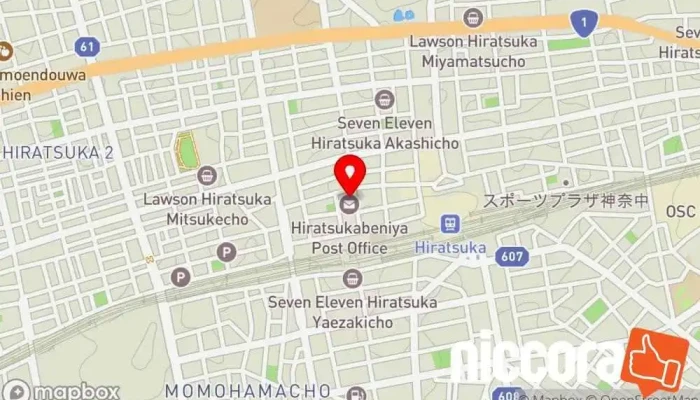 の地図 都市開発コンサルタント株式会社 建築設計事務所 で 平塚市