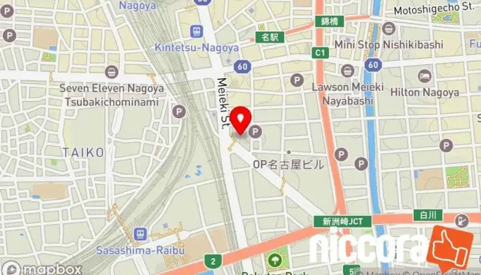 の地図 富士テクノロジー株式会社 名古屋オフィス ソフトウェア企業, IT コンサルタント で 名古屋市