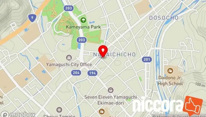 の地図 高橋克行税理士事務所 税理士 で 山口市