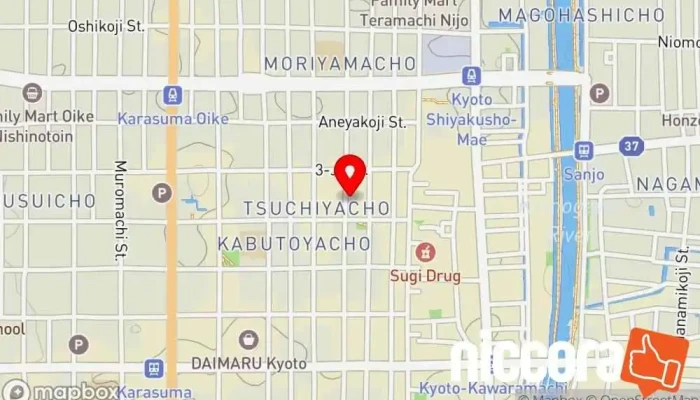 の地図 合同会社ブリューア・リンクス ウェブ デザイナー, IT コンサルタント で 京都市