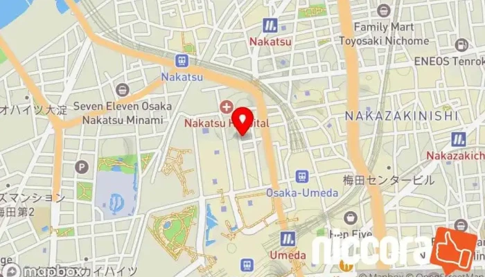 の地図 合同会社イボルブ IT コンサルタント で 大阪市