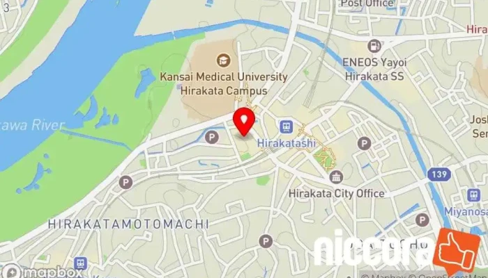の地図 合同会社IDM Marketing IT コンサルタント で 枚方市