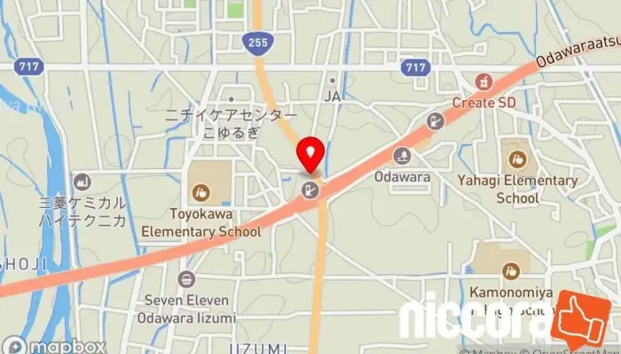 の地図 合同会社ITソリューションシステムズ 小田原支店 IT コンサルタント で 小田原市