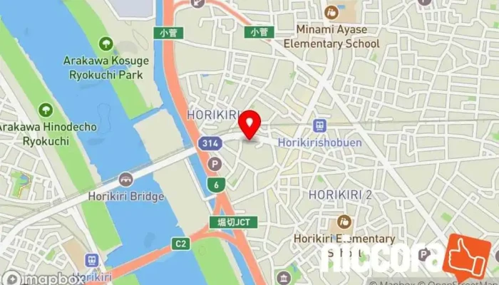 の地図 合同会社Ko-Lab IT コンサルタント で 葛飾区