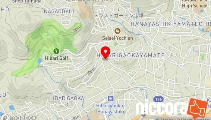 の地図 合同会社スペーシャル・アーキテクツ IT コンサルタント で 宝塚市