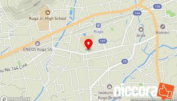の地図 基礎地盤コンサルタンツ株式会社 岩国事務所 建築設計事務所 で 岩国市