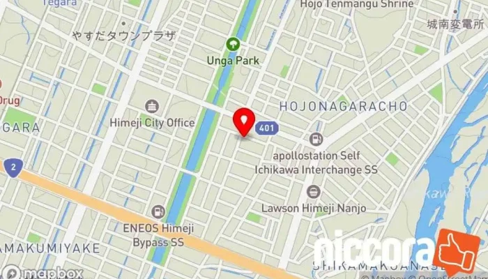 の地図 姫路コンピュータサービス ソフトウェア企業 で 姫路市