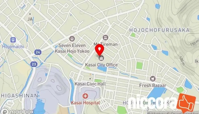 の地図 加西市 農業委員会 事務局 農業関連組織 で 加西市