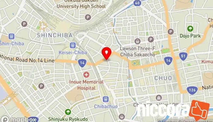 の地図 江波戸純希 人事コンサルティング で 千葉市