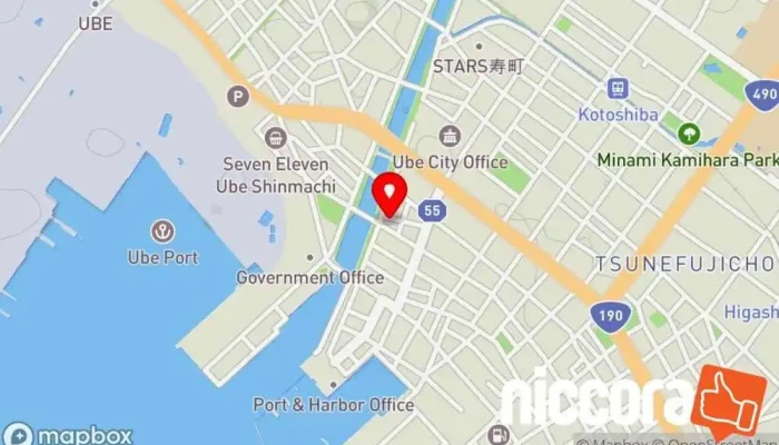 の地図 金崎浩税理士事務所 税理士, IT コンサルタント, コンサルタント, 金融コンサルタント, 法律・税務サービス, 税務対策サービス で 宇部市