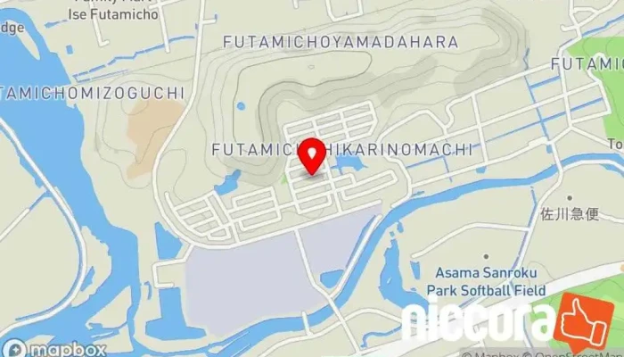 の地図 筋トレメニュー情報FTC ウェブ デザイナー で 伊勢市