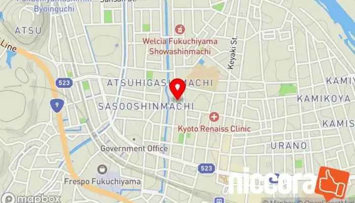 の地図 京福コンサルタント（株） 福知山営業所 建築設計事務所 で 福知山市