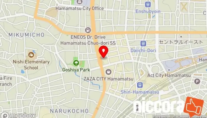の地図 静岡コンサルタント（株） 浜松支店 建築設計事務所 で 浜松市