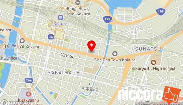 の地図 九州システムコンサルティング株式会社 ソフトウェア企業 で 北九州市