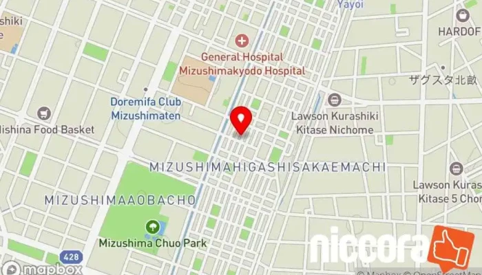 の地図 瀬戸内エンジニアリング(株) エンジニアリング コンサルタント で 倉敷市