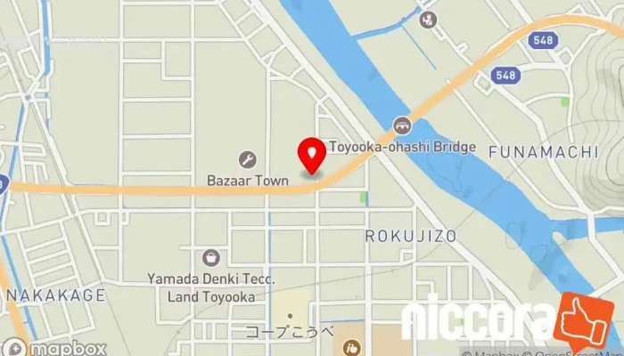 の地図 豊岡テストセンター 教育テストサービス で 豊岡市