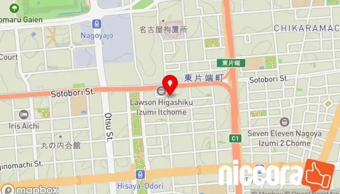 の地図 名古屋オンライン秘書・橘オンラインコンシェルジュ コンピューター サポート、サービス で 名古屋市