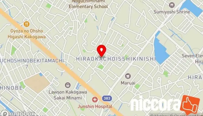 の地図 暮らしのテクノ 店舗 で 加古川市