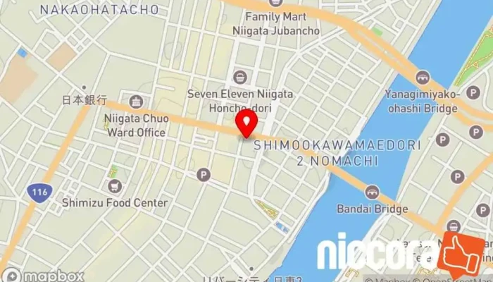 の地図 内田洋行ITソリューションズ 新潟オフィス ソフトウェア企業 で 新潟市