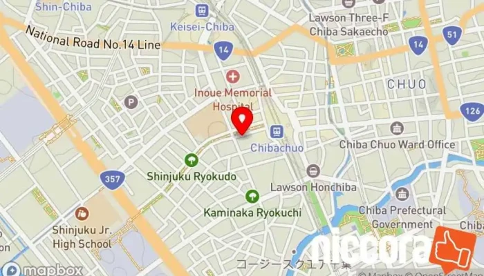 の地図 千葉システムコンサルタント パソコン卸売業者 で 千葉市