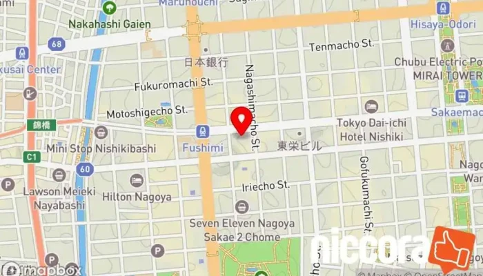 の地図 情報システム監査㈱ 名古屋営業所 IT コンサルタント, セキュリティー サービス で 名古屋市