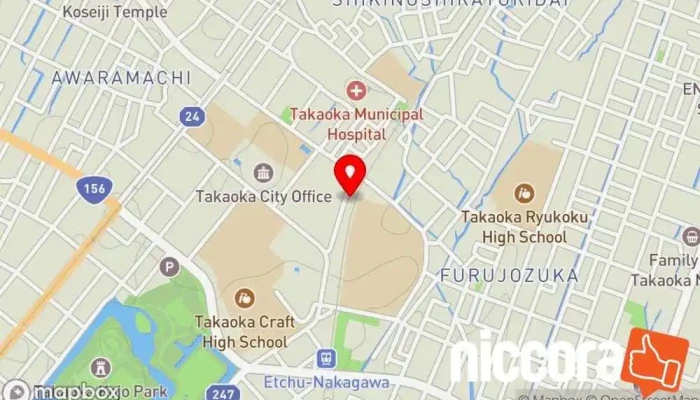 の地図 人材派遣 TMW株式会社 人材派遣業 で 高岡市