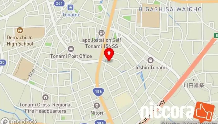 の地図 日本海ツーリスト株式会社 砺波本社｜旅行 ツアー 代理店 旅行代理店, バス ツアー代理店, 観光ツアー代理店 で 砺波市