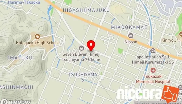 の地図 日本技術サービス（株） 建築設計事務所 で 姫路市