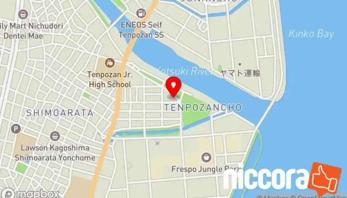 の地図 日本ＮＣＲサービス（株） 鹿児島営業所 パソコンショップ で 鹿児島市