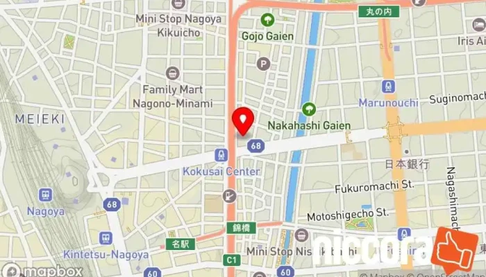 の地図 日本システム開発株式会社 名古屋本社 ソフトウェア企業, ビジネス・ディベロップメント・サービス, 企業経営コンサルタント, コンピュータ ソフトウェア専門店, 人材派遣業 で 名古屋市