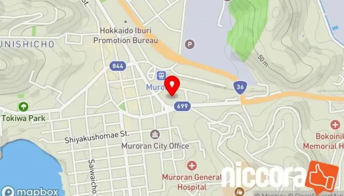 の地図 日胆地区測量設計協会 企業のオフィス, 協会/組織 で 室蘭市