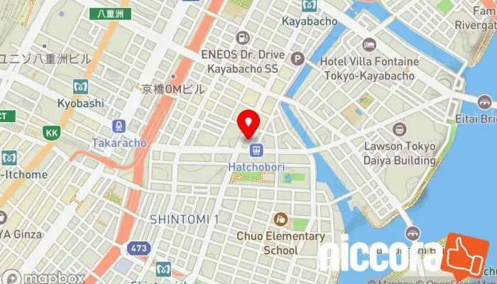の地図 山口特許事務所（建設特許室） 弁護士（特許） で 中央区