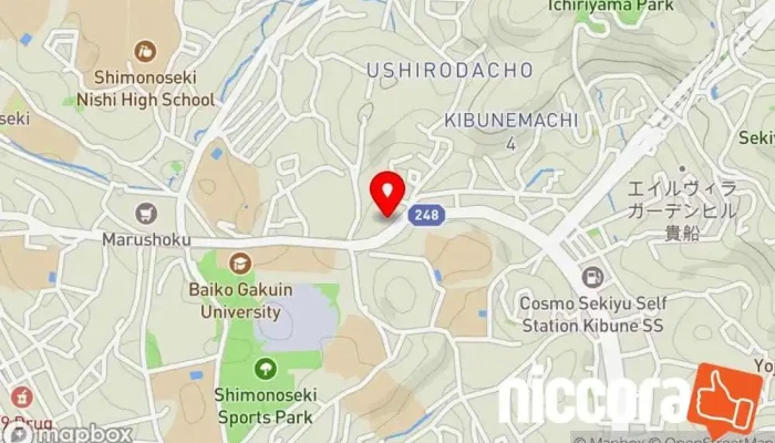 の地図 山口県事業承継アドバイザリー株式会社 コンサルタント で 下関市