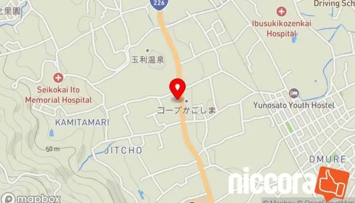 の地図 上岡ひとみ経営労務研究所（いぶすき労務管理事務所） 法律・税務サービス, 企業経営コンサルタント, コンサルタント で 指宿市