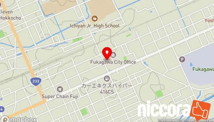 の地図 深川市 会計課 会計事務所 で 深川市