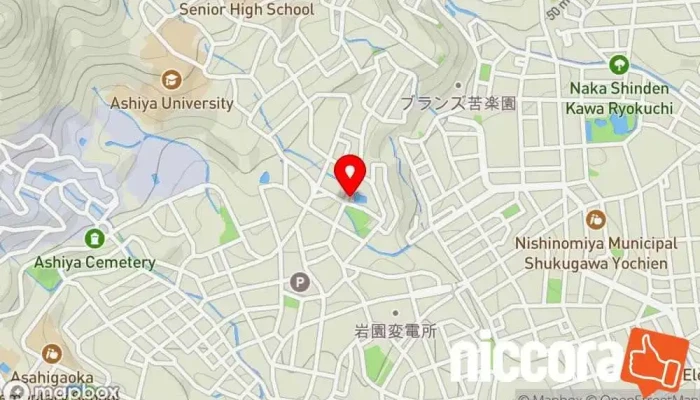 の地図 神戸CATシステムズ株式会社 パソコン修理店, IT コンサルタント, コンピュータ セキュリティ業, コンピュータ教室, データ復旧業 で 芦屋市