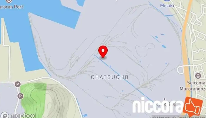 の地図 室蘭計量㈱ 製造元 で 室蘭市