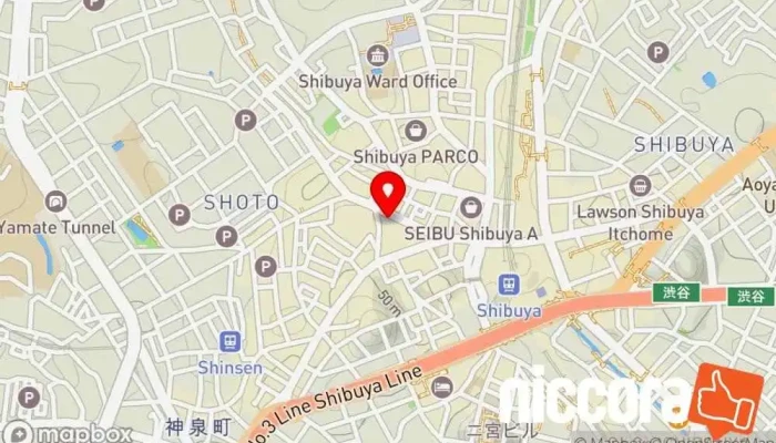 の地図教育センター, カフェ・喫茶, 学習センター 渋谷会員制自習室 - STUDY LOUNGE en 渋谷区 の地図 渋谷会員制自習室 - STUDY LOUNGE 教育センター, カフェ・喫茶, 学習センター で 渋谷区