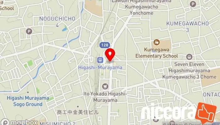 の地図 税理士事務所 IBEE 税理士 で 東村山市