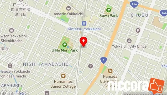 の地図 四日市SG法律事務所 法律事務所 で 四日市市