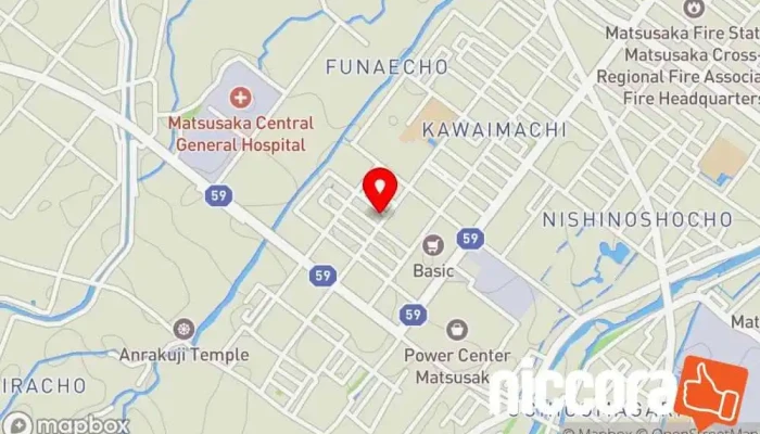 の地図 松島ITコンサルティング コンサルタント で 松阪市
