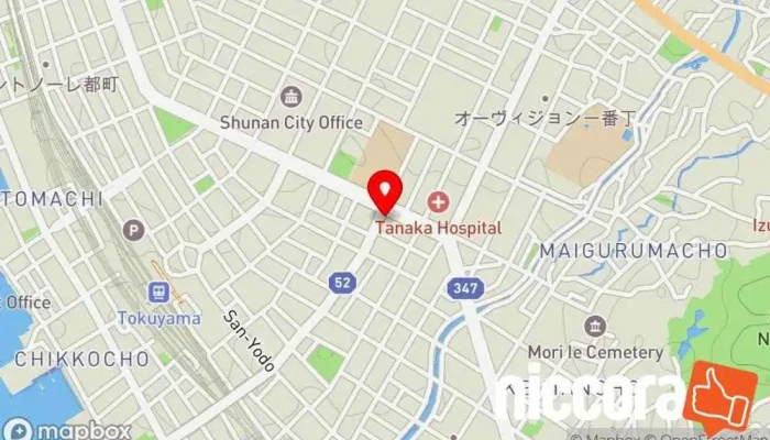 の地図 探偵社やまぐち 周南営業所 私立探偵, 弁護士（離婚）, 離婚サービス, セキュリティー サービス で 周南市