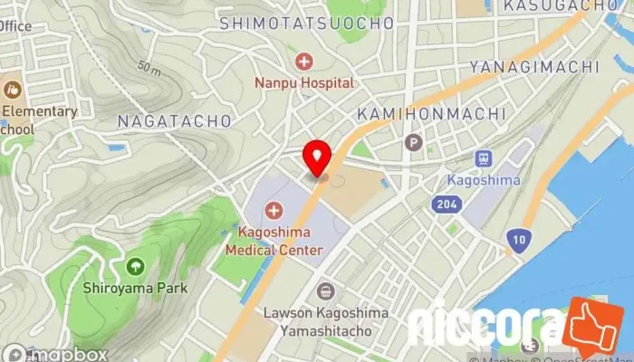 の地図 特定非営利活動法人 ITかごしま支援隊 NPO法人 で 鹿児島市