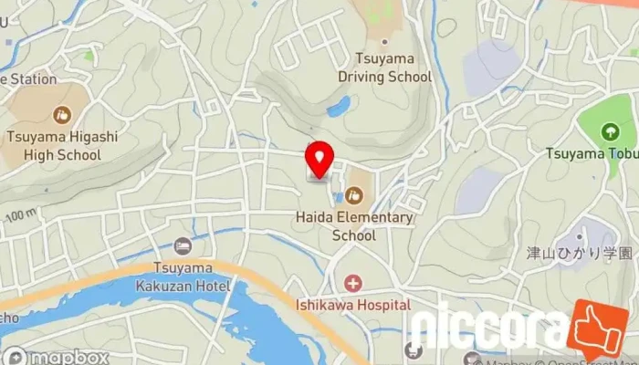 の地図 (同)TEGOU(テゴウ) 津山オフィス ウェブ デザイナー で 津山市